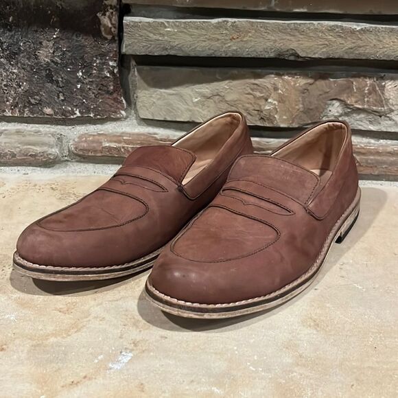Oliver Clark Leather Penny Loafer Light Brown - Picture 1 of 12